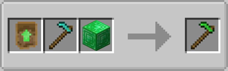 Emerald Hoe Crafting